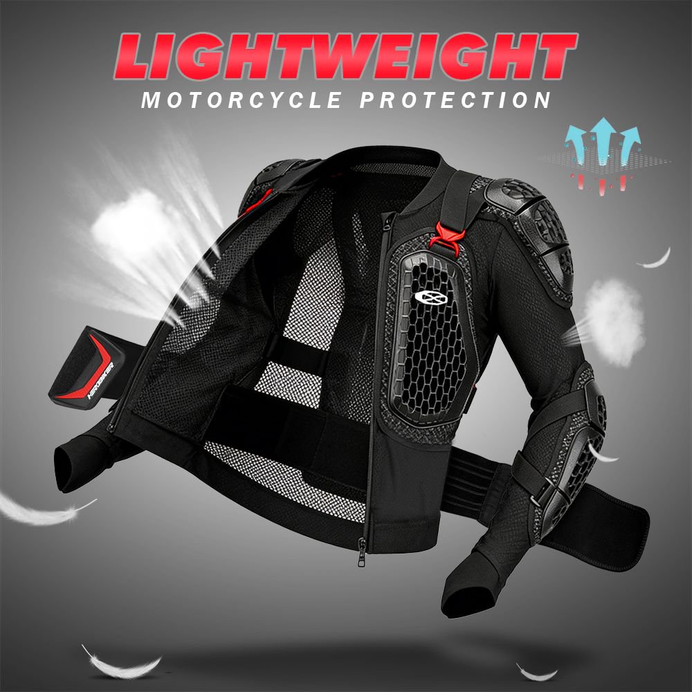 Motorcycle Gear For Men - 여름 통기성 오토바이 재킷 전신 보호대