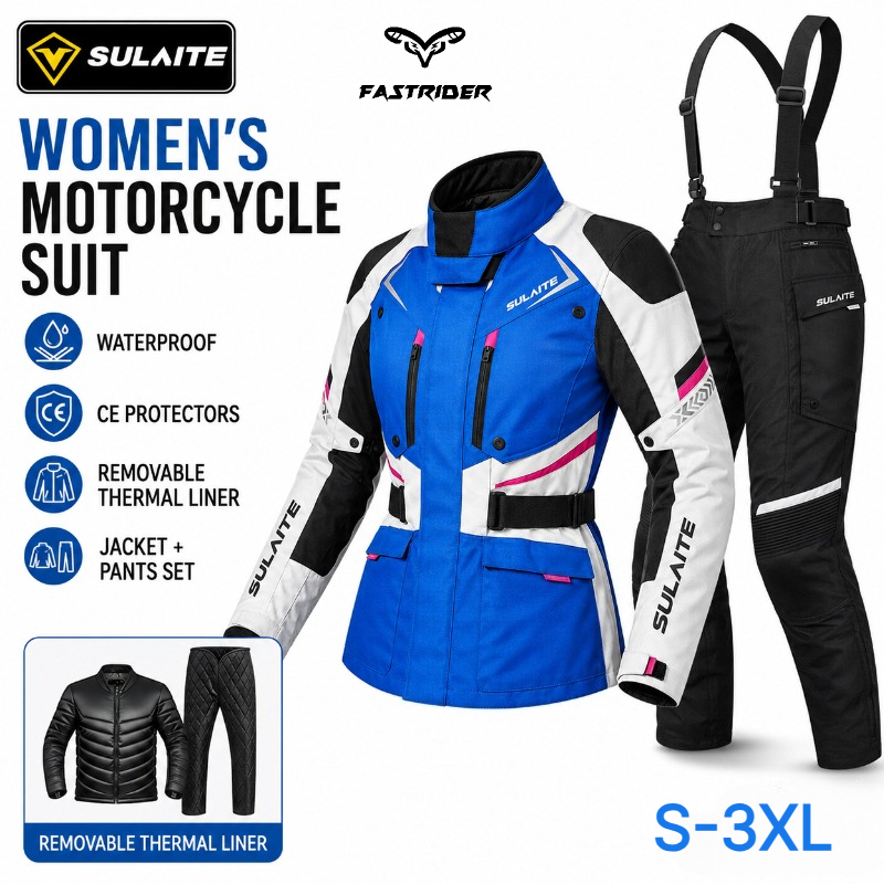 Motorcycle Gear Women Pants - 여성용 오토바이 라이딩 슈트 겨울 방수