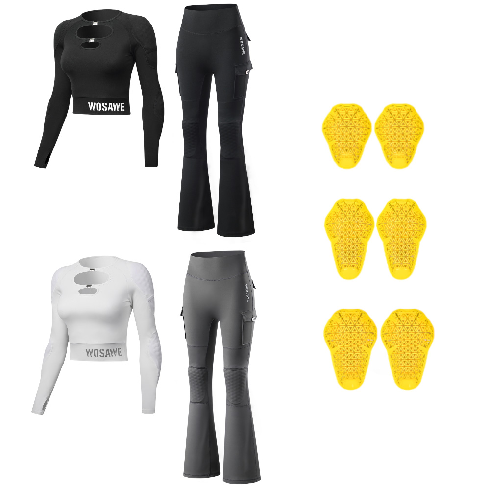 WOSAWE 여성용 오토바이 자켓 및 바지 세트 (탈부 - Motorcycle Gear Women Pants 리뷰 및 가격