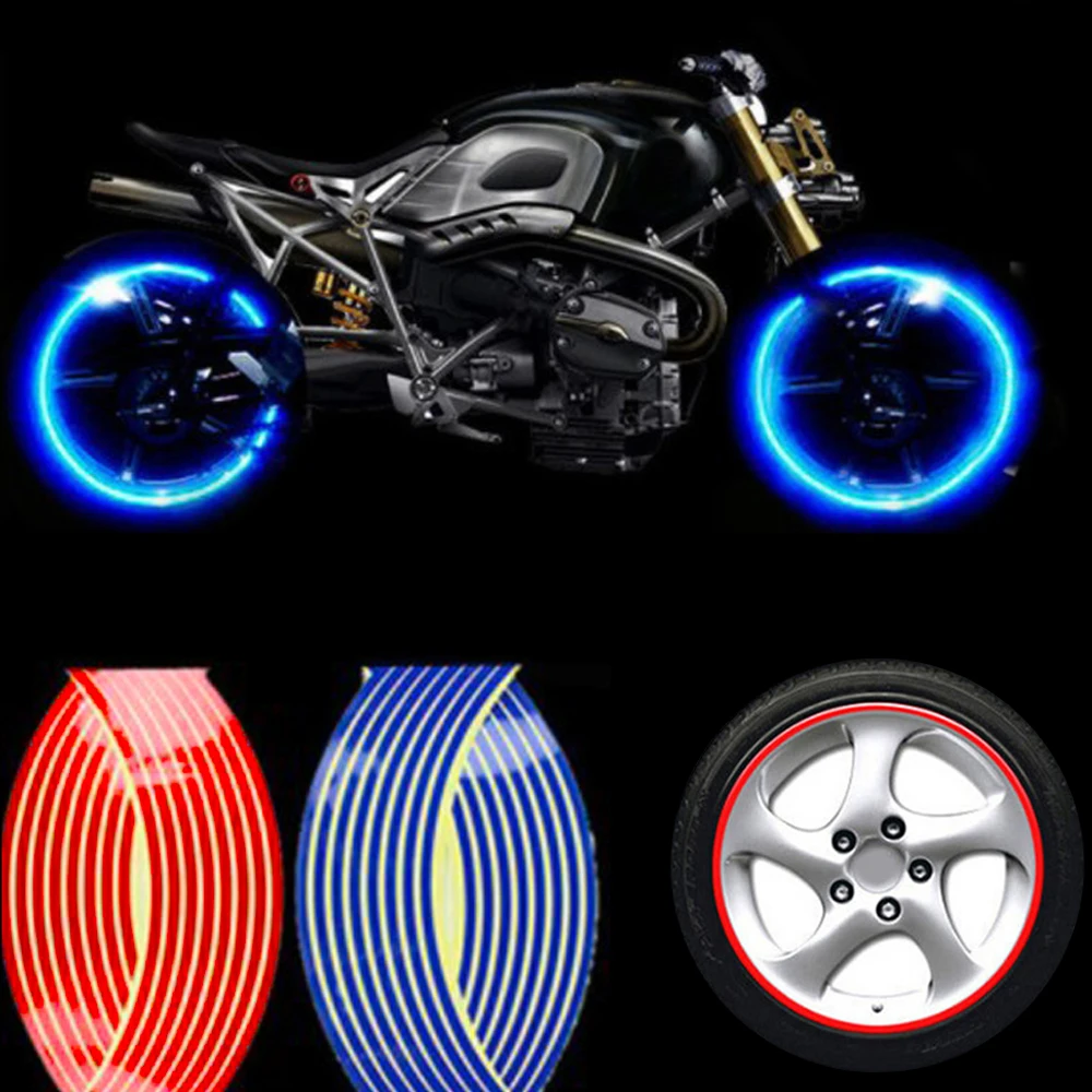 자동차 튜닝 반사 오토바이 자동차 림 스트라이프 휠 데 - Motorcycle Gear Jammer 리뷰 및 가격