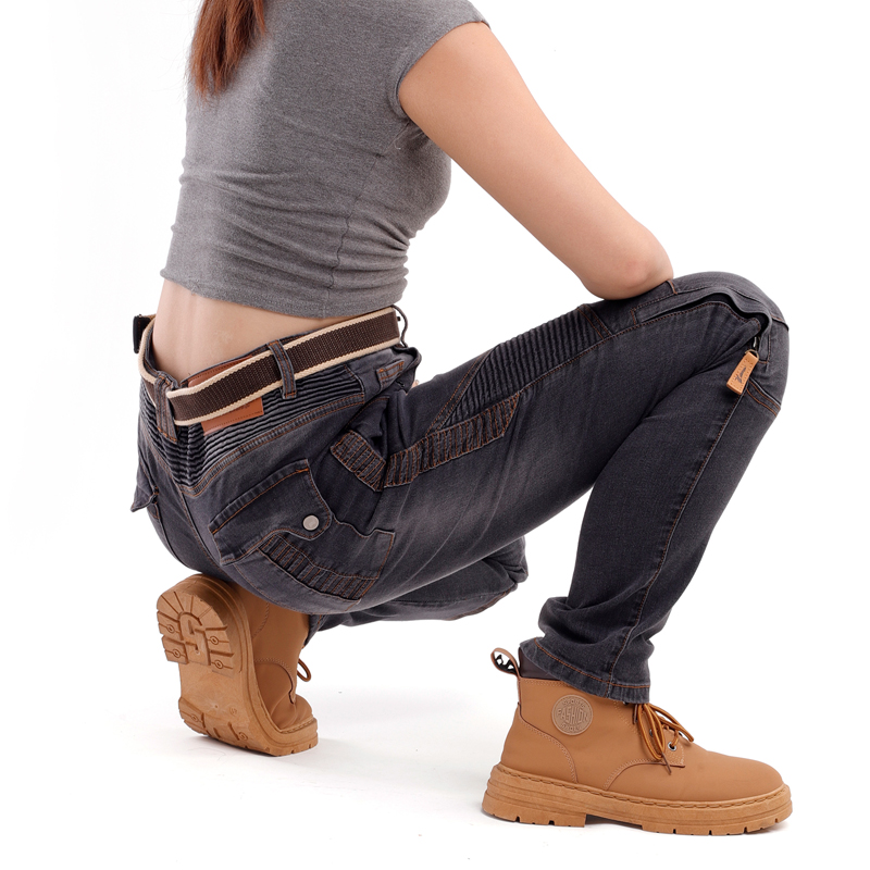 여성용 아라미드 오토바이 바지 오프로드 바지 무릎 및  - Motorcycle Gear Women Pants 리뷰 및 가격
