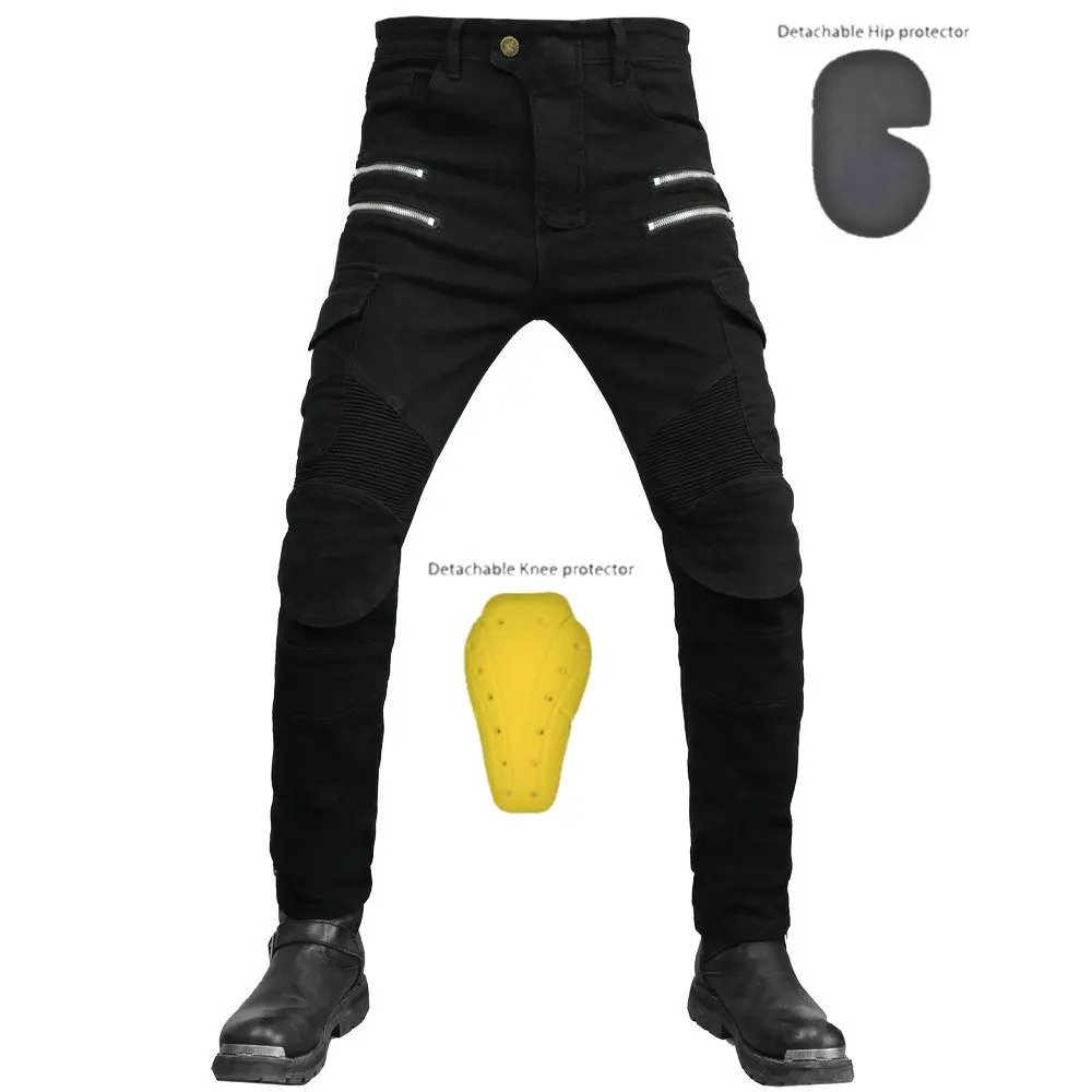 패션 신상 더블 지퍼 메탈 스타일 모토크로스 모토 바지 - Motorcycle Gear Women Pants 리뷰 및 가격